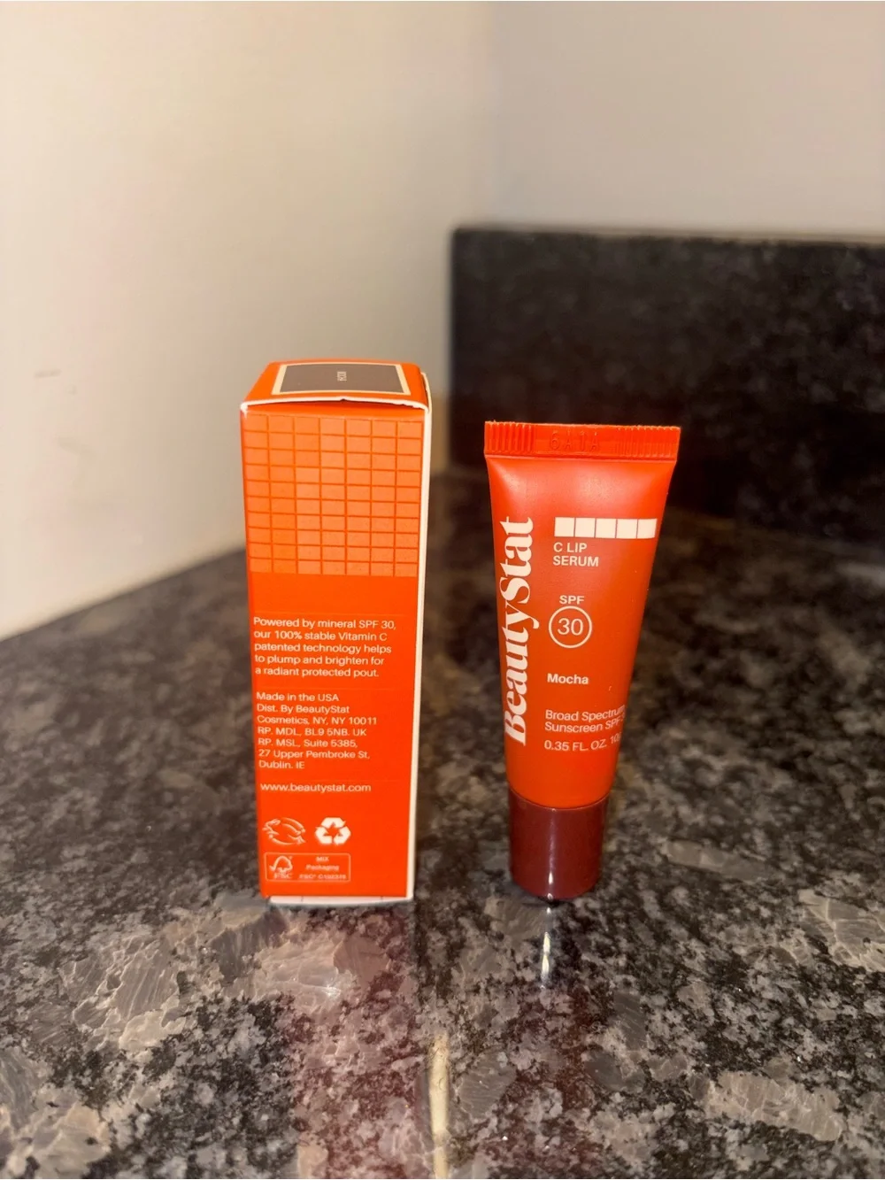 BeautyStat Vitamin C Lip Serum SPF 30 - Mocha